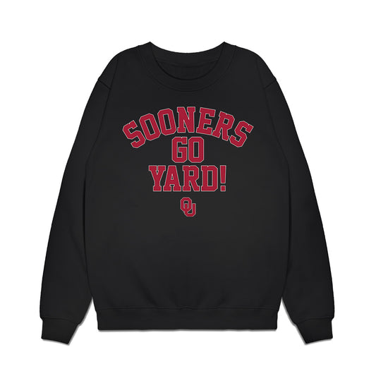 Oklahoma - NCAA Softball : Nelly McEnroe-Marinas - Sooners Go Yard! Premium Crewneck Sweatshirt-0