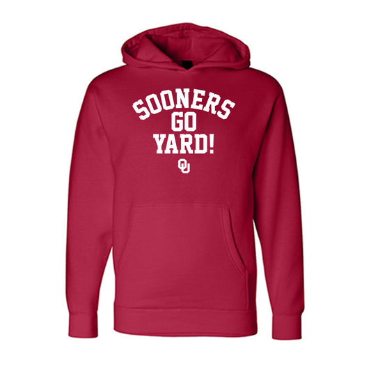 Oklahoma - NCAA Softball : Nelly McEnroe-Marinas - Sooners Go Yard! Hooded Pullover Sweatshirt-0