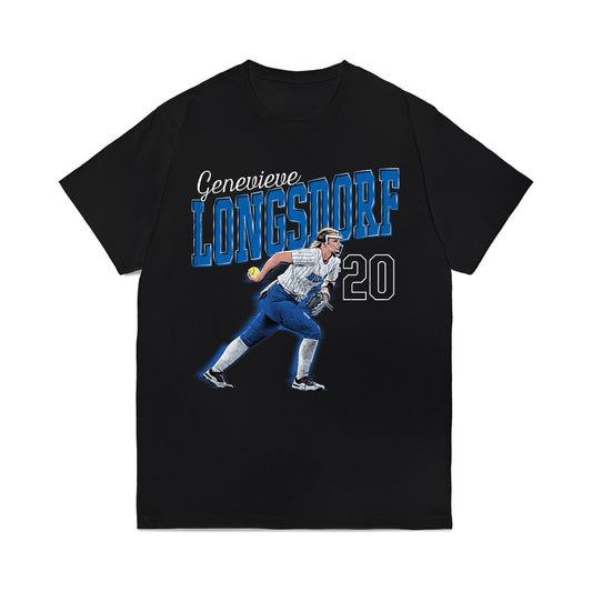 Buffalo - NCAA Softball : Genevieve Longsdorf - Collage Comfort Colors T-Shirt-0