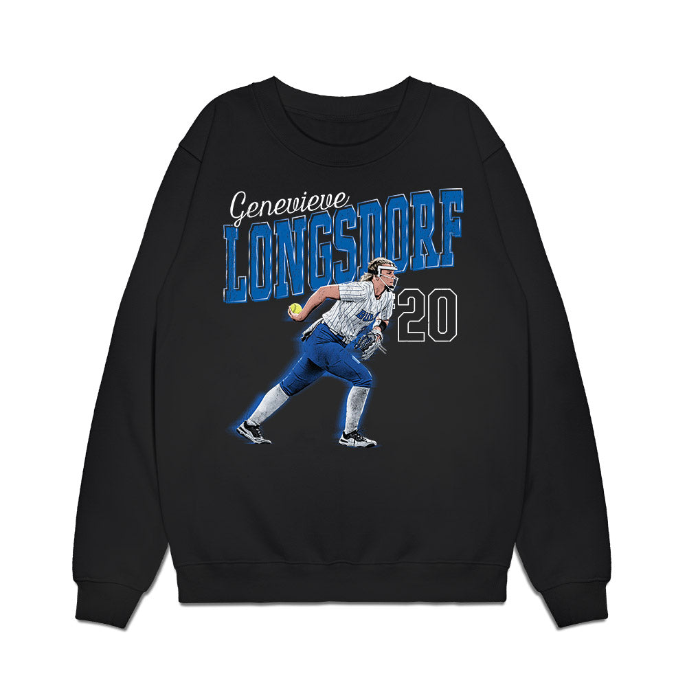 Buffalo - NCAA Softball : Genevieve Longsdorf - Collage Premium Crewneck Sweatshirt-0