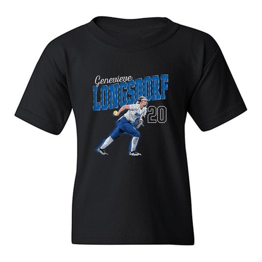 Buffalo - NCAA Softball : Genevieve Longsdorf - Collage Youth T-Shirt-0