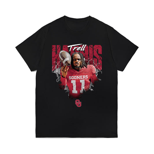 Oklahoma - NCAA Football : Trell Harris - Collage Comfort Colors T-Shirt-0