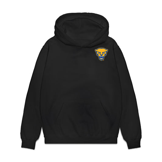 Pittsburgh - NCAA Football : Braylan Lovelace - Collage Premium Hooded Sweatshirt-0