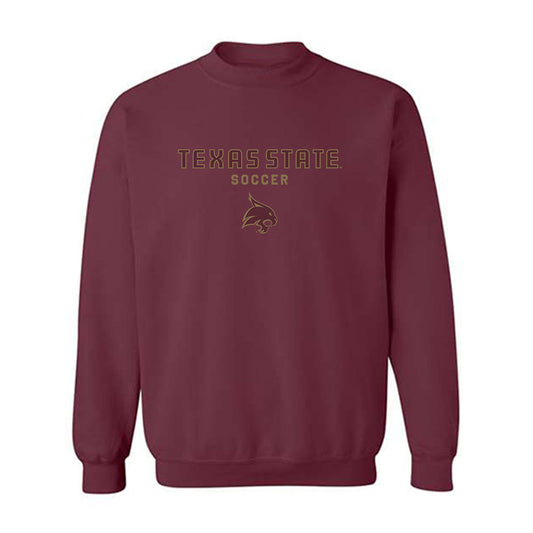 Texas State - NCAA Women's Soccer : Luna Matsubara - Classic Shersey Crewneck Sweatshirt-0