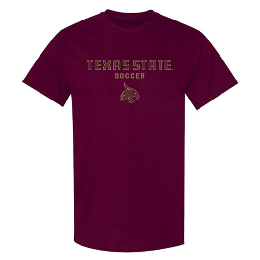 Texas State - NCAA Women's Soccer : Luna Matsubara - Classic Shersey T-Shirt-0