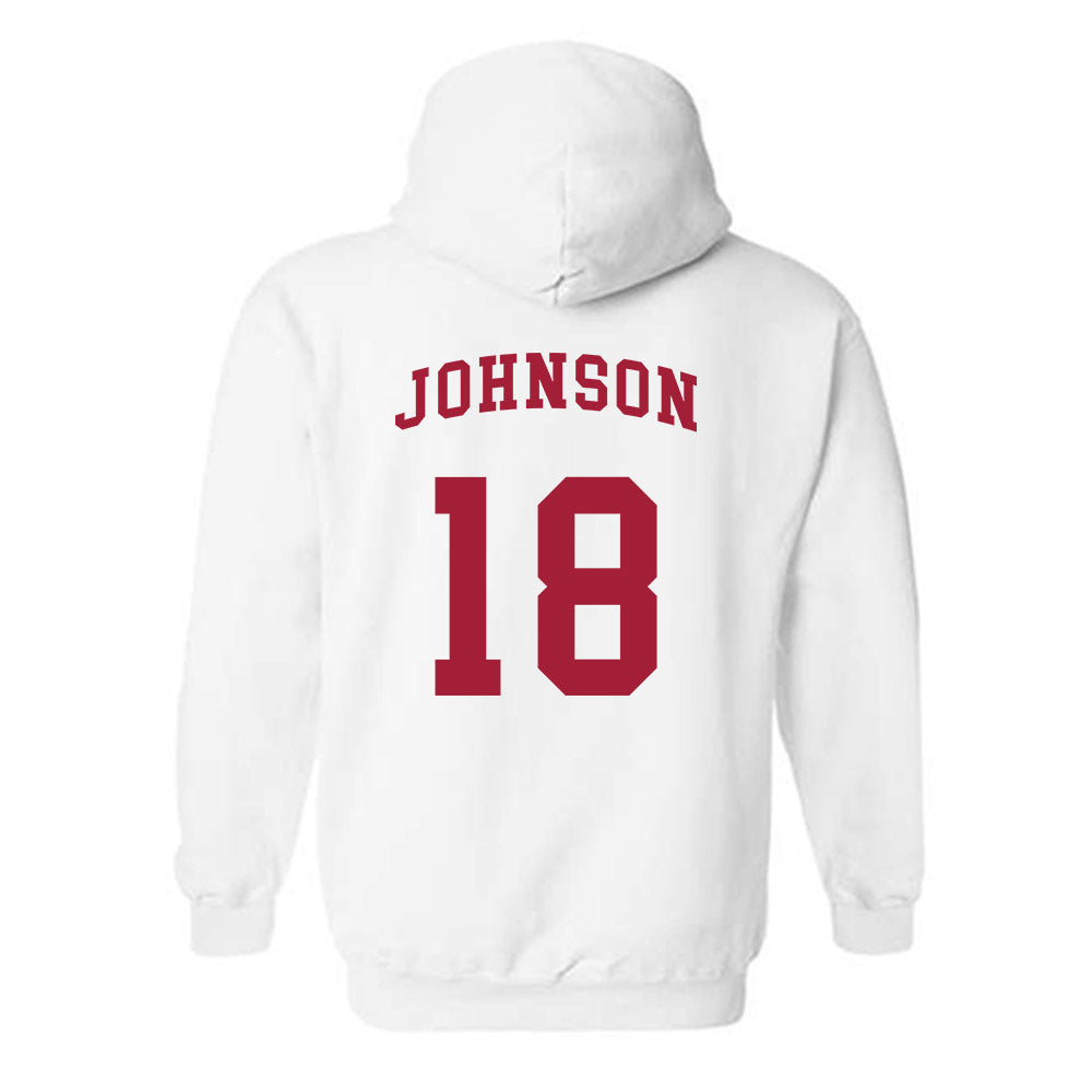 Alabama - NCAA Softball : Lauren Johnson - Sports Shersey Hooded Sweatshirt