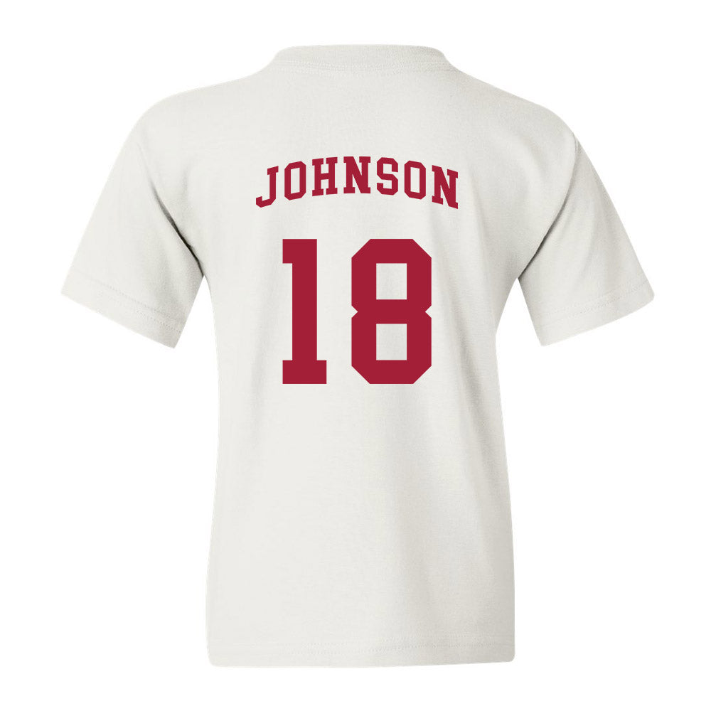 Alabama - NCAA Softball : Lauren Johnson - Sports Shersey Youth T-Shirt