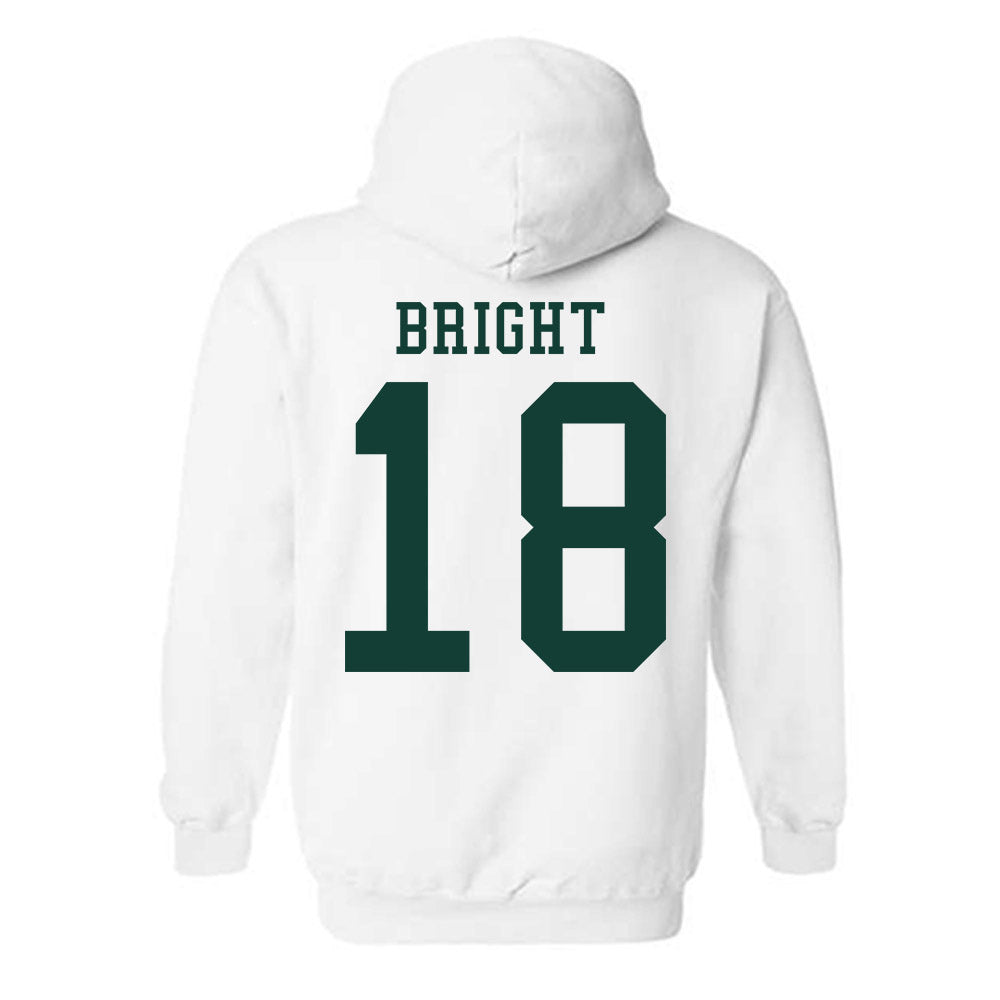Michigan State - NCAA Baseball : Noah Bright - Classic Shersey Hooded Sweatshirt-1