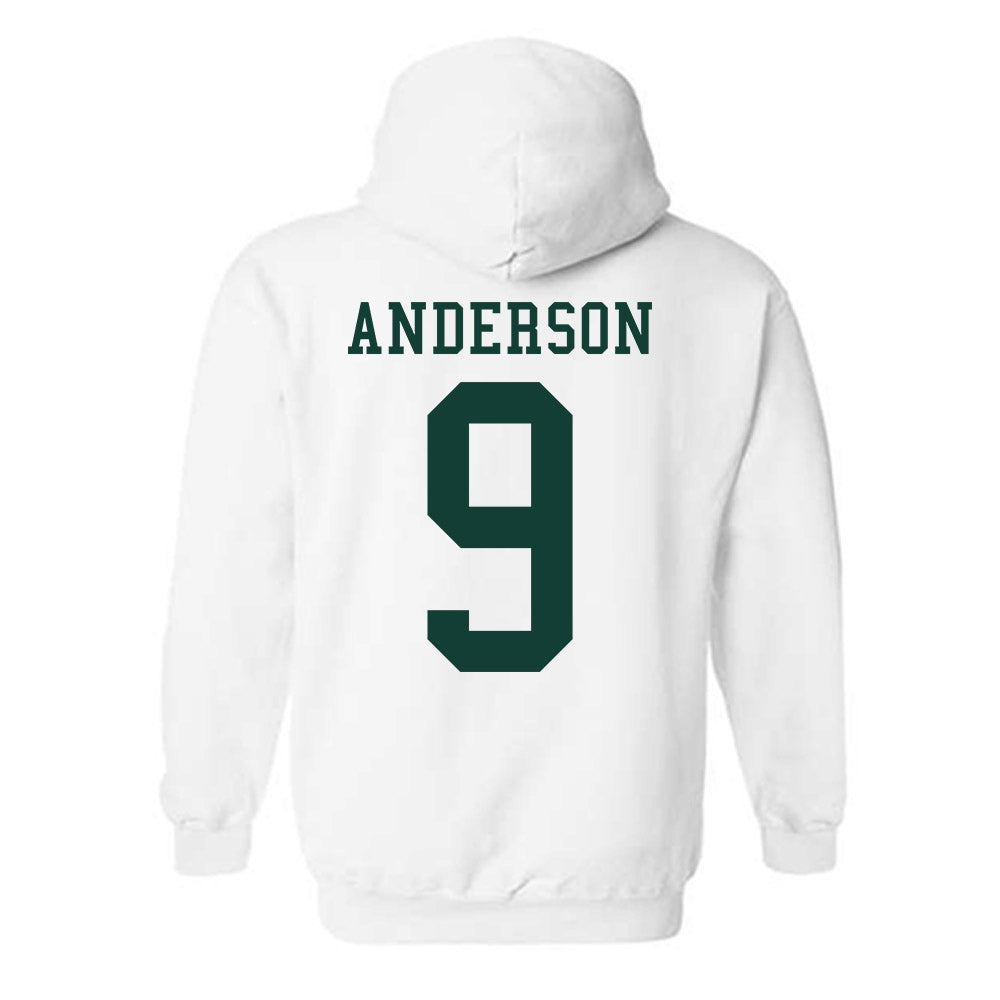 Michigan State - NCAA Baseball : Jacob Anderson - Classic Shersey Hooded Sweatshirt-1