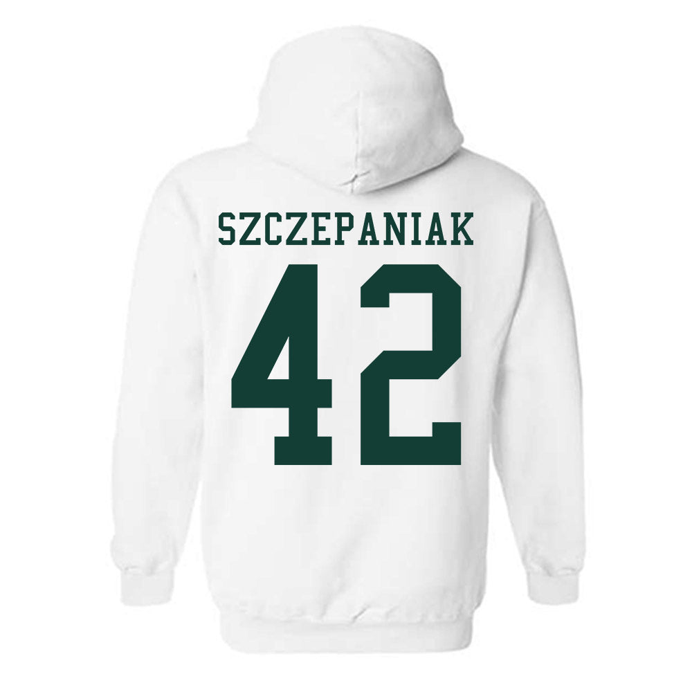 Michigan State - NCAA Baseball : Ryan Szczepaniak - Classic Shersey Hooded Sweatshirt-1