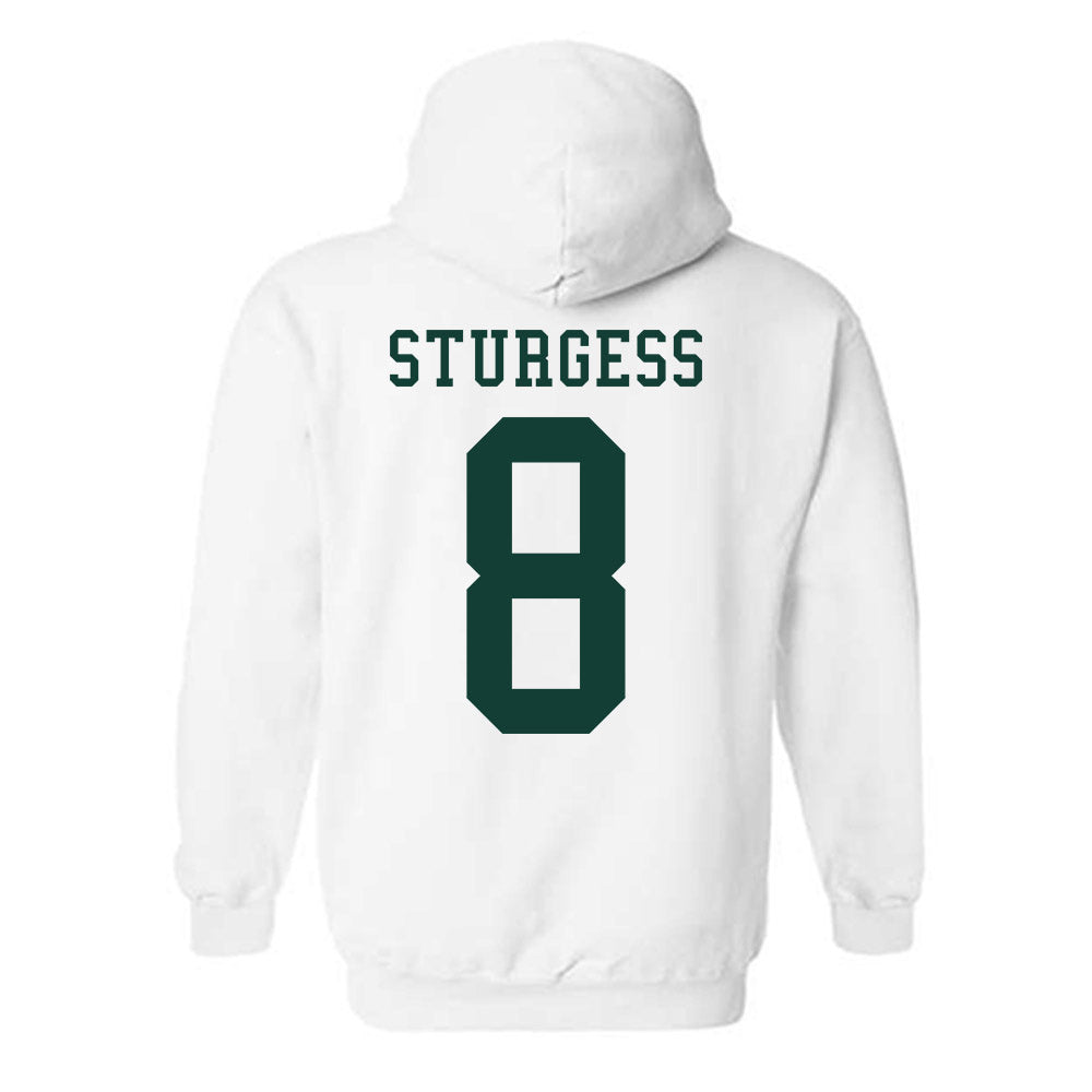 Michigan State - NCAA Baseball : Isaac Sturgess - Classic Shersey Hooded Sweatshirt-1