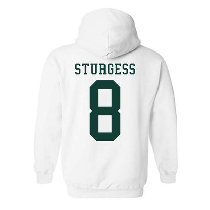 Michigan State - NCAA Baseball : Isaac Sturgess - Classic Shersey Hooded Sweatshirt-1