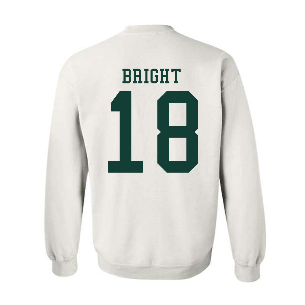 Michigan State - NCAA Baseball : Noah Bright - Classic Shersey Crewneck Sweatshirt-1