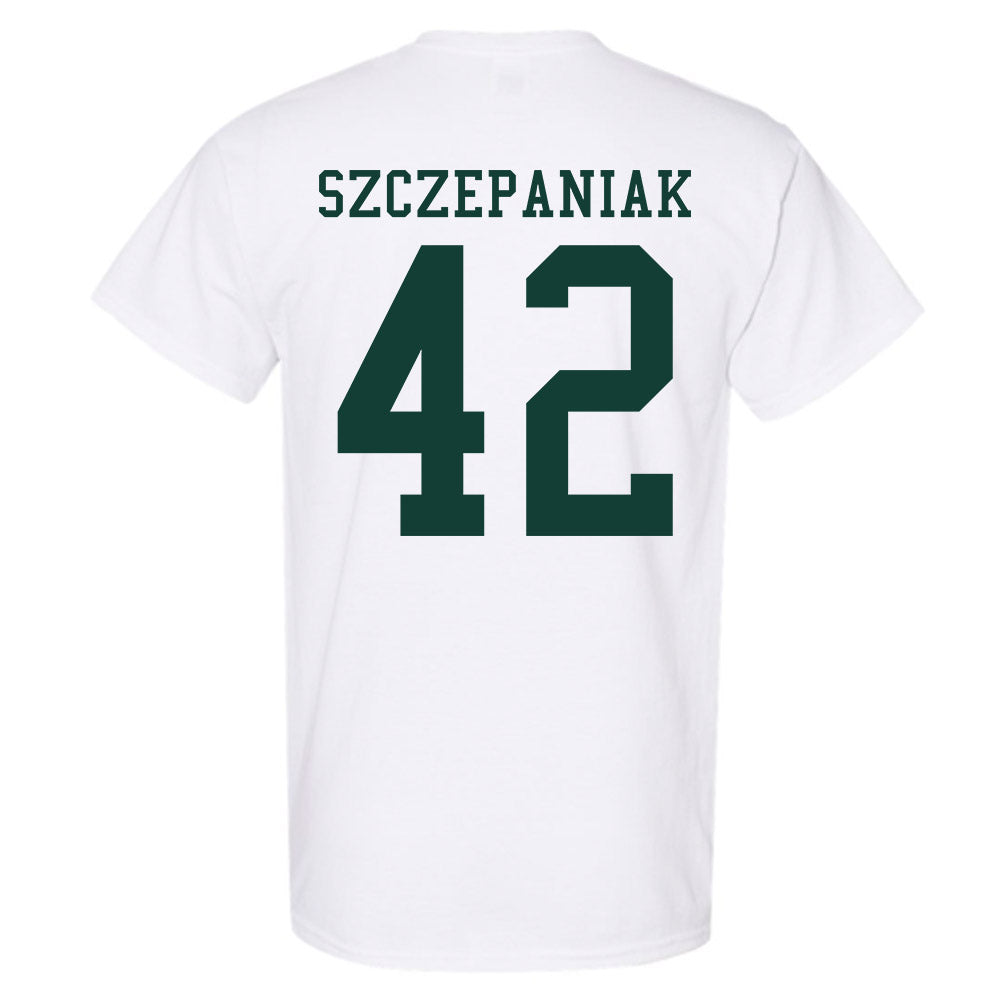 Michigan State - NCAA Baseball : Ryan Szczepaniak - Classic Shersey T-Shirt-1