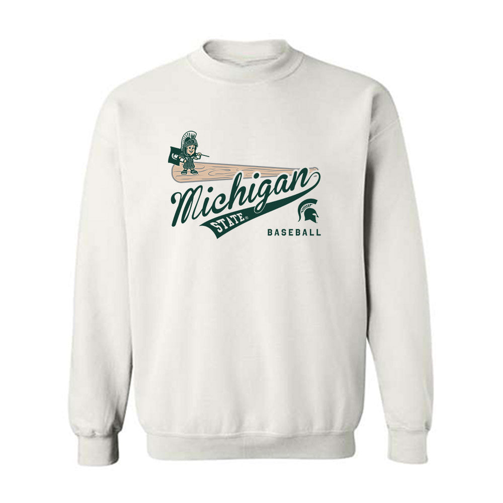 Michigan State - NCAA Baseball : Logan Pikur - Crewneck Sweatshirt