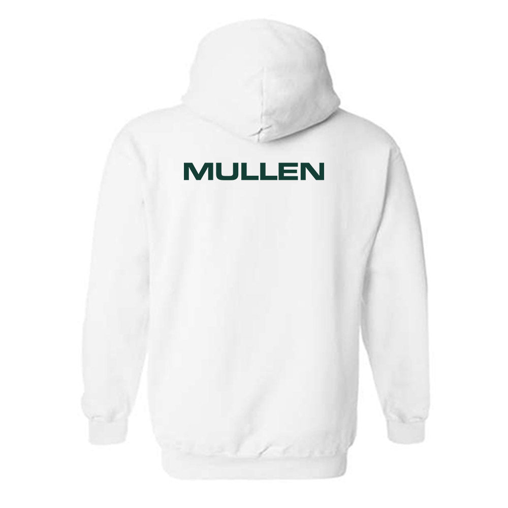 Michigan State - NCAA Men's Track & Field : Sean Mullen - Sports Shersey Hooded Sweatshirt-1