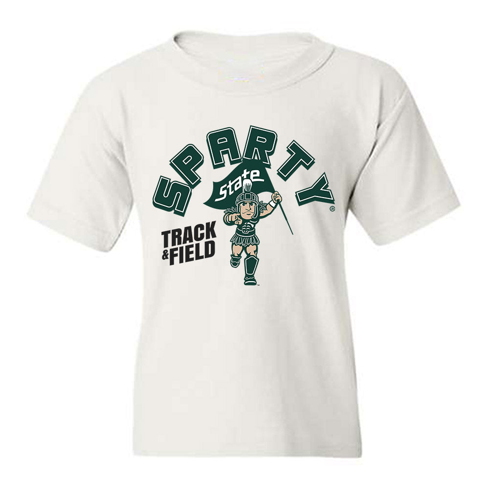 Michigan State - NCAA Men's Track & Field : Henry Shaieb - Sports Shersey Youth T-Shirt-0