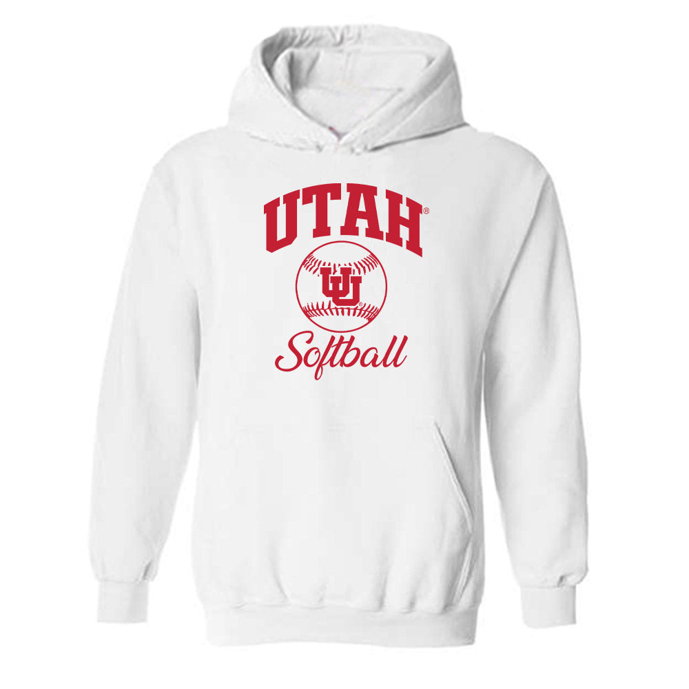 Utah - NCAA Softball : Sarah Ladd - Hooded Sweatshirt Sports Shersey