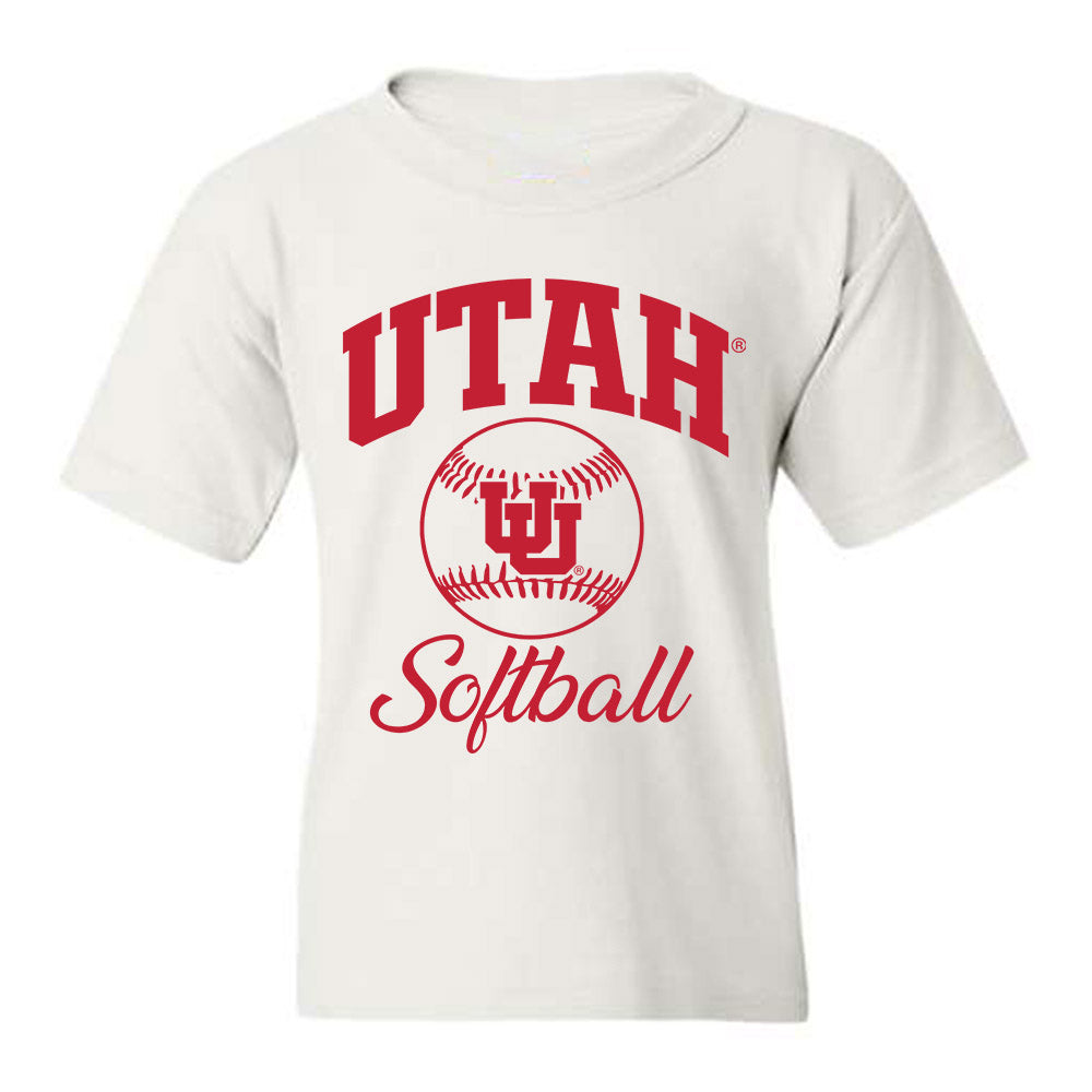 Utah - NCAA Softball : Sarah Ladd - Youth T-Shirt Sports Shersey