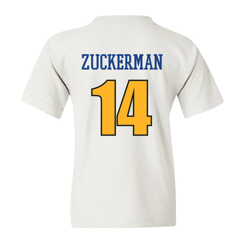 Pittsburgh - NCAA Baseball : Ryan Zuckerman - Sports Shersey Youth T-Shirt-1