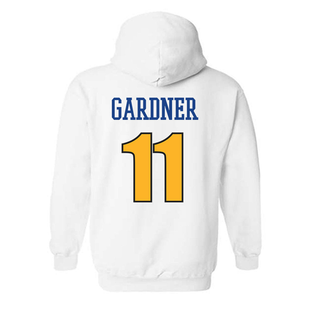 Pittsburgh - NCAA Baseball : Patrick Gardner - Sports Shersey Hooded Sweatshirt-1