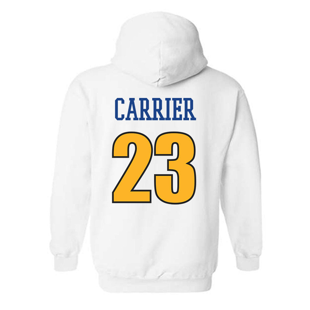 Pittsburgh - NCAA Baseball : Lorenzo Carrier - Sports Shersey Hooded Sweatshirt-1