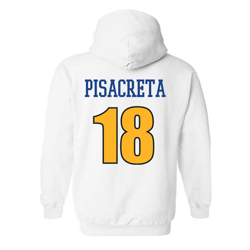Pittsburgh - NCAA Baseball : Sebastian Pisacreta - Sports Shersey Hooded Sweatshirt-1