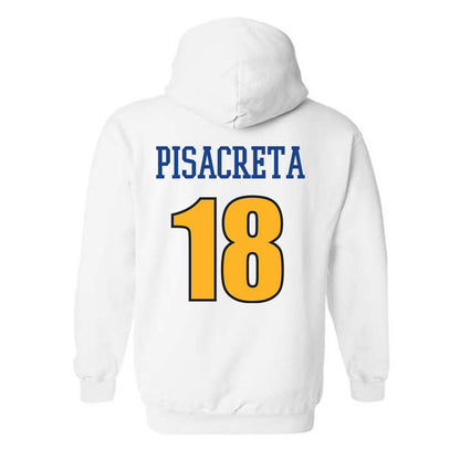 Pittsburgh - NCAA Baseball : Sebastian Pisacreta - Sports Shersey Hooded Sweatshirt-1
