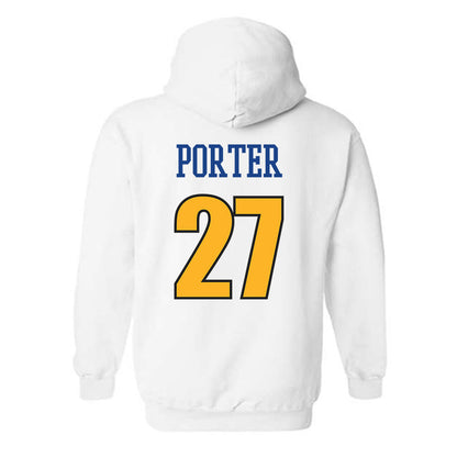 Pittsburgh - NCAA Baseball : Matthew Porter - Sports Shersey Hooded Sweatshirt