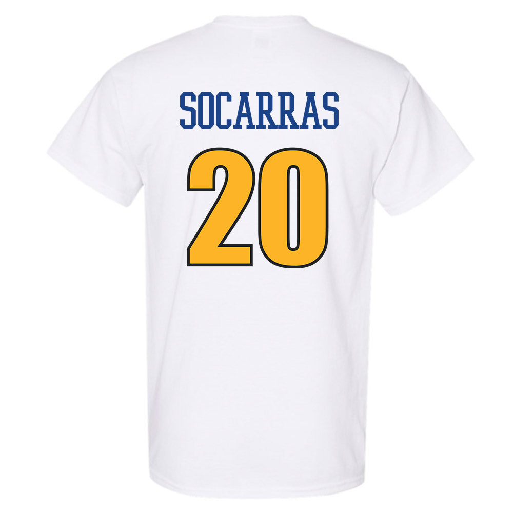 Pittsburgh - NCAA Baseball : Antonio Socarras - Sports Shersey T-Shirt-1