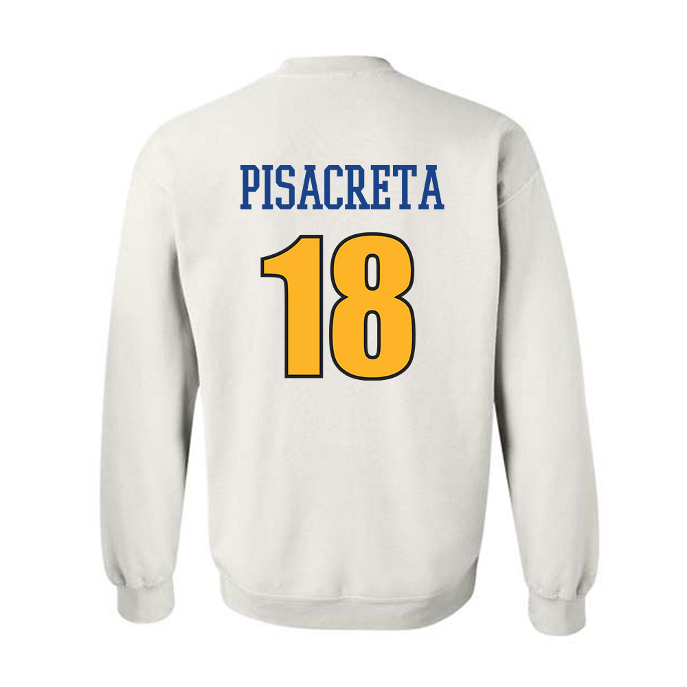 Pittsburgh - NCAA Baseball : Sebastian Pisacreta - Sports Shersey Crewneck Sweatshirt-1