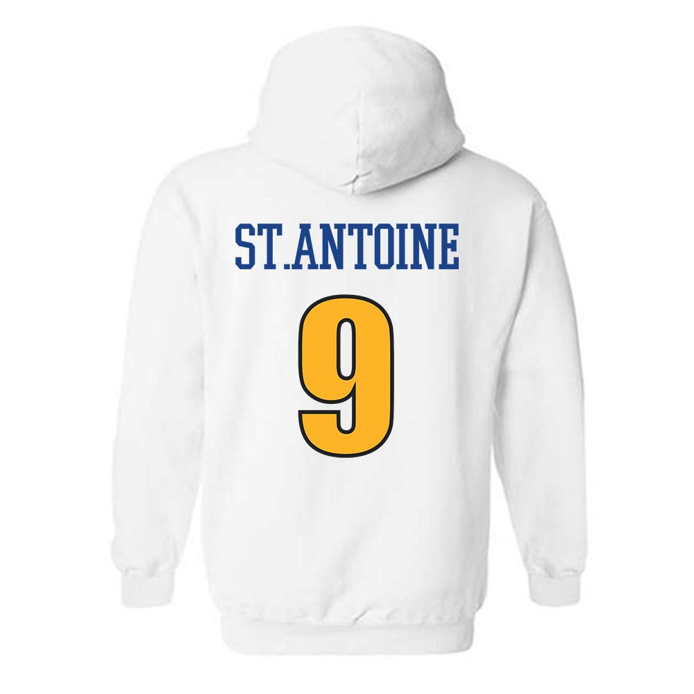 Pittsburgh - NCAA Baseball : Jonah St.antoine - Sports Shersey Hooded Sweatshirt