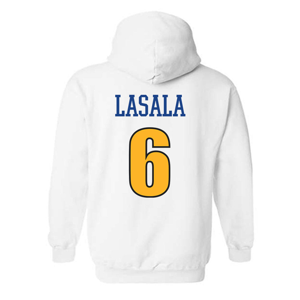 Pittsburgh - NCAA Baseball : Anthony LaSala - Sports Shersey Hooded Sweatshirt-1