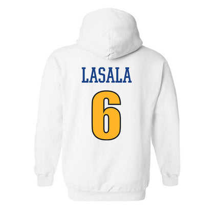 Pittsburgh - NCAA Baseball : Anthony LaSala - Sports Shersey Hooded Sweatshirt-1