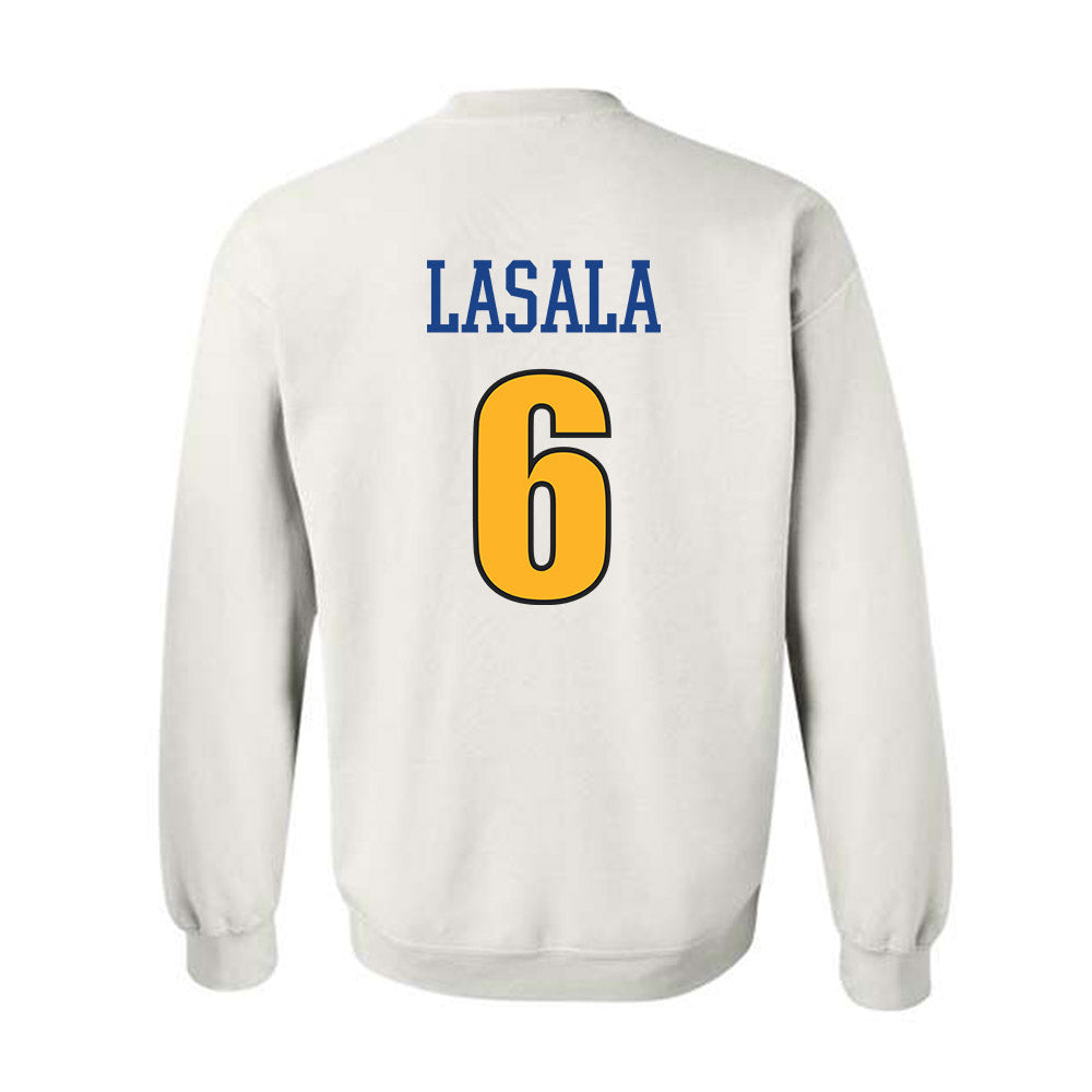 Pittsburgh - NCAA Baseball : Anthony LaSala - Sports Shersey Crewneck Sweatshirt-1