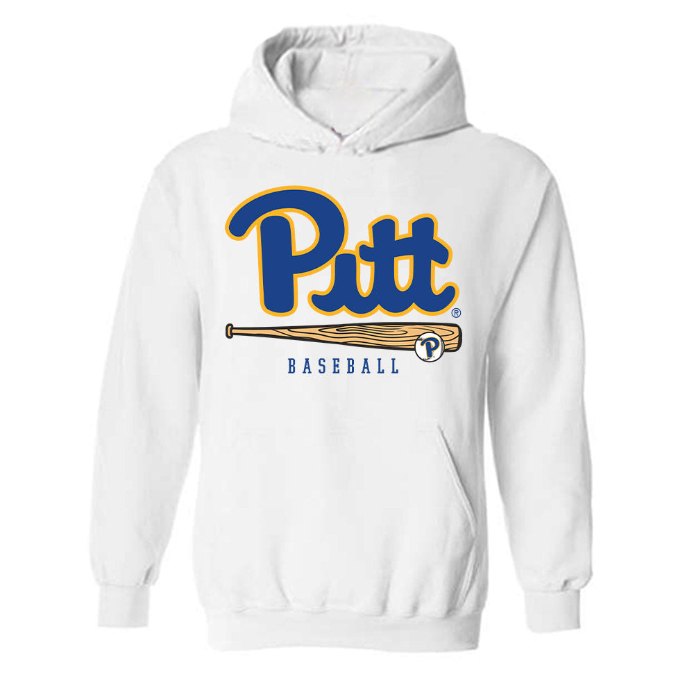 Pittsburgh - NCAA Baseball : Sam Bryan - Sports Shersey Hooded Sweatshirt-0