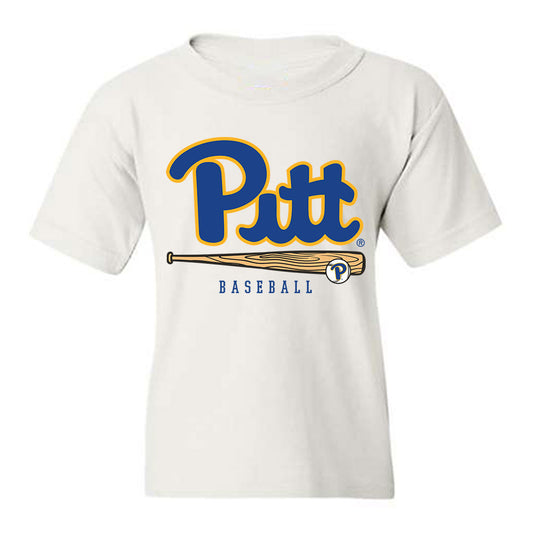 Pittsburgh - NCAA Baseball : Ryan Zuckerman - Sports Shersey Youth T-Shirt-0