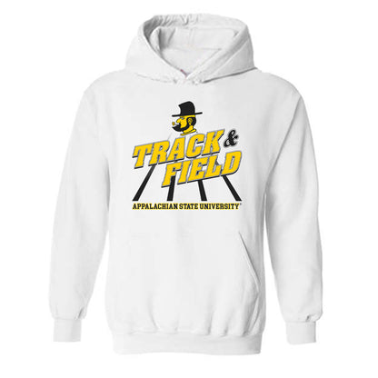 App State - NCAA Women's Track & Field : Noelle Meeker - Track Tee Hooded Sweatshirt