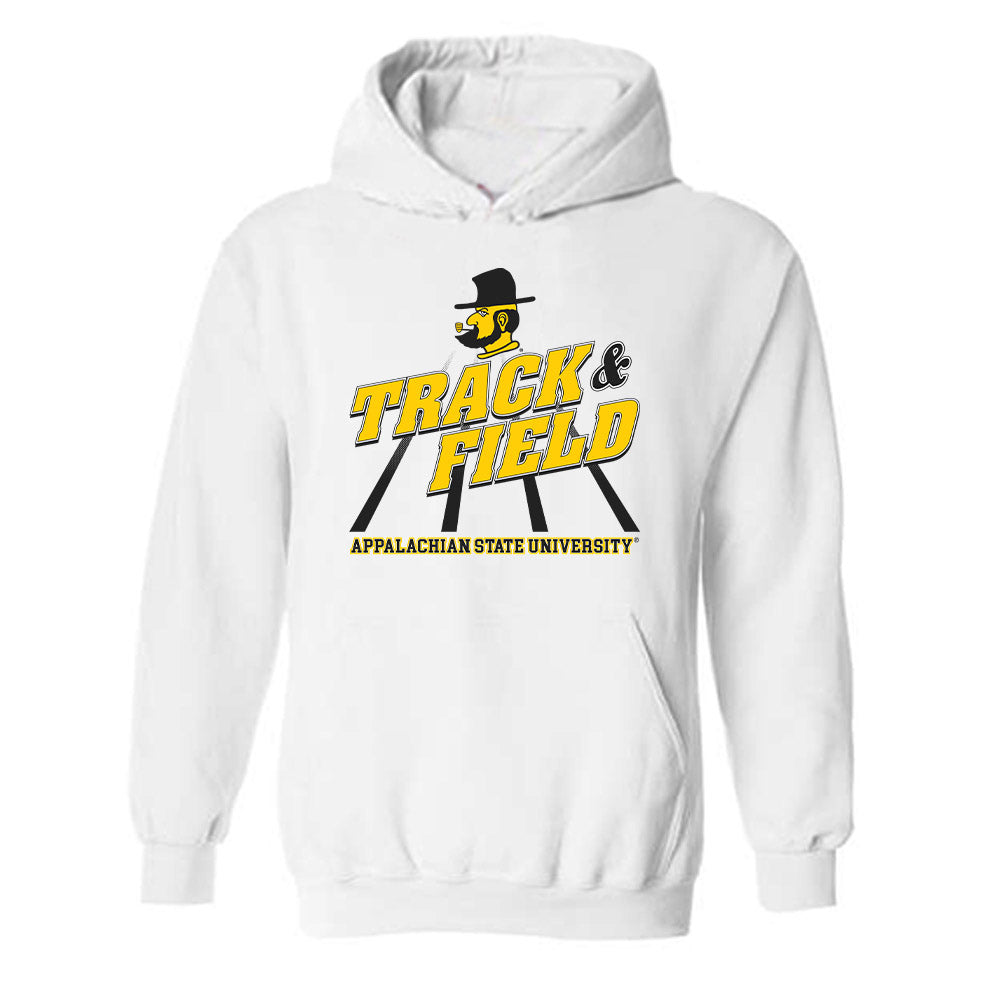 App State - NCAA Women's Track & Field : Sierra Smith - Track Tee Hooded Sweatshirt