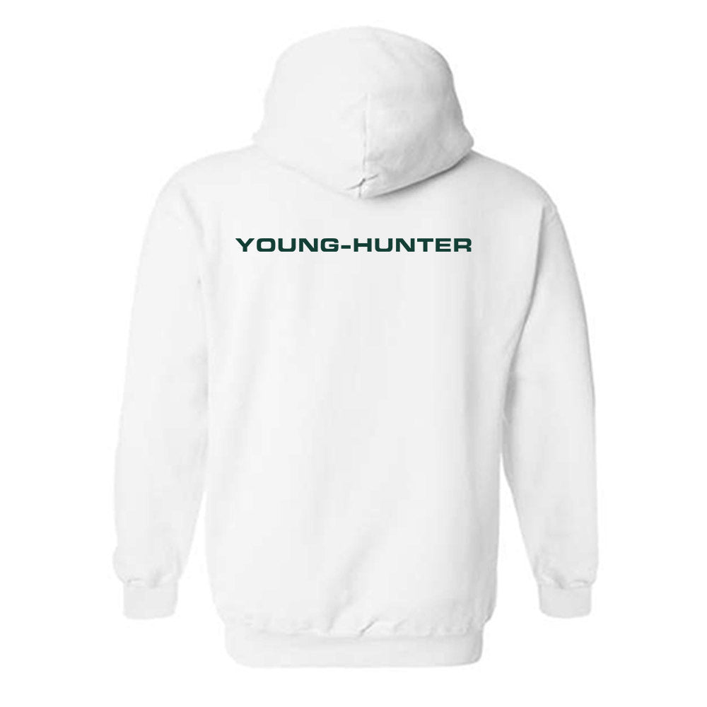 Michigan State - NCAA Women's Track & Field : Kelis Young-Hunter - Sports Shersey Hooded Sweatshirt-1