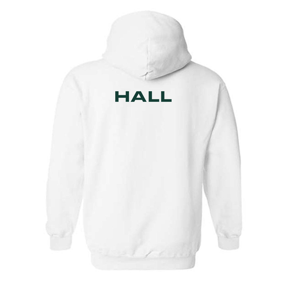 Michigan State - NCAA Women's Track & Field : Anyssa Hall - Sports Shersey Hooded Sweatshirt-1