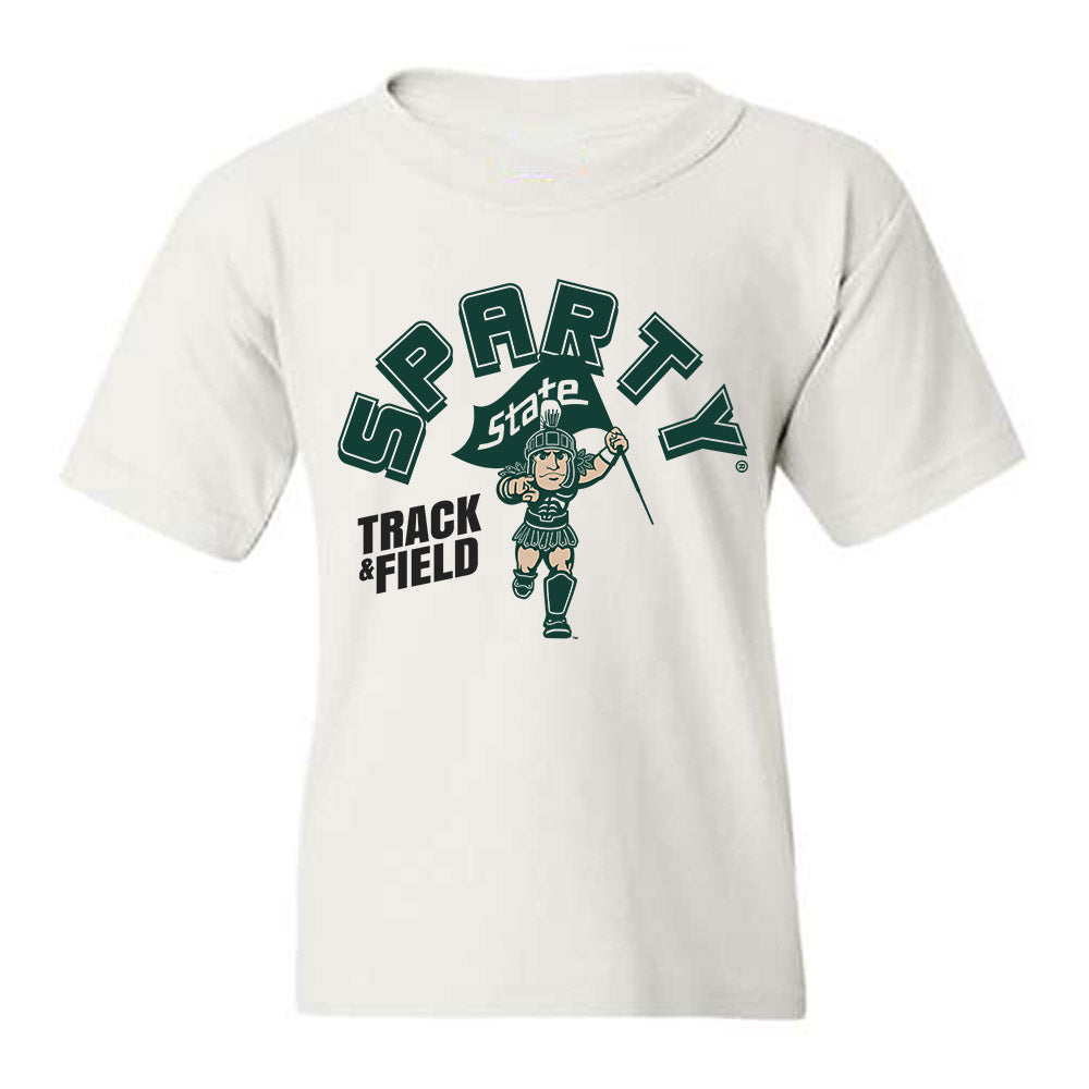 Michigan State - NCAA Women's Track & Field : Savannah Breitwiser - Sports Shersey Youth T-Shirt-0