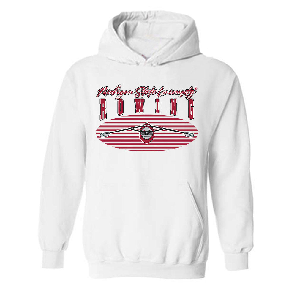 Michigan State - NCAA Women's Rowing : Lauren Droska - Sports Shersey Hooded Sweatshirt