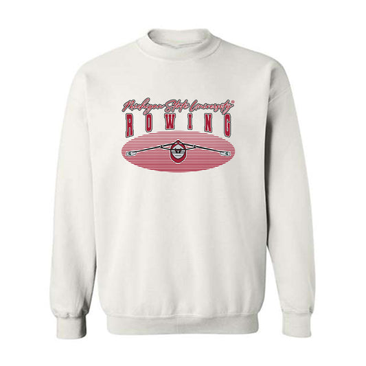 Michigan State - NCAA Women's Rowing : Taylor Peterson - Sports Shersey Crewneck Sweatshirt-0