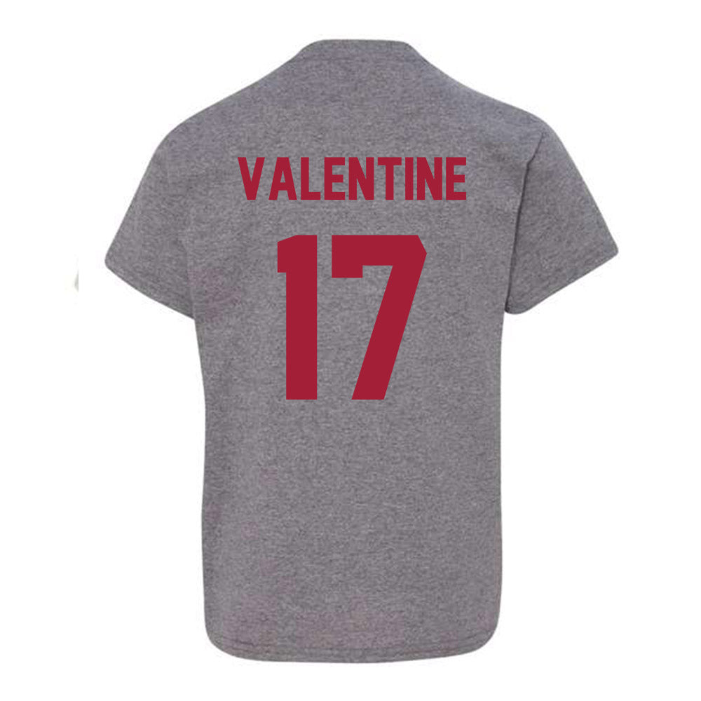 Alabama - NCAA Softball : Riley Valentine - Sports Shersey Youth T-Shirt