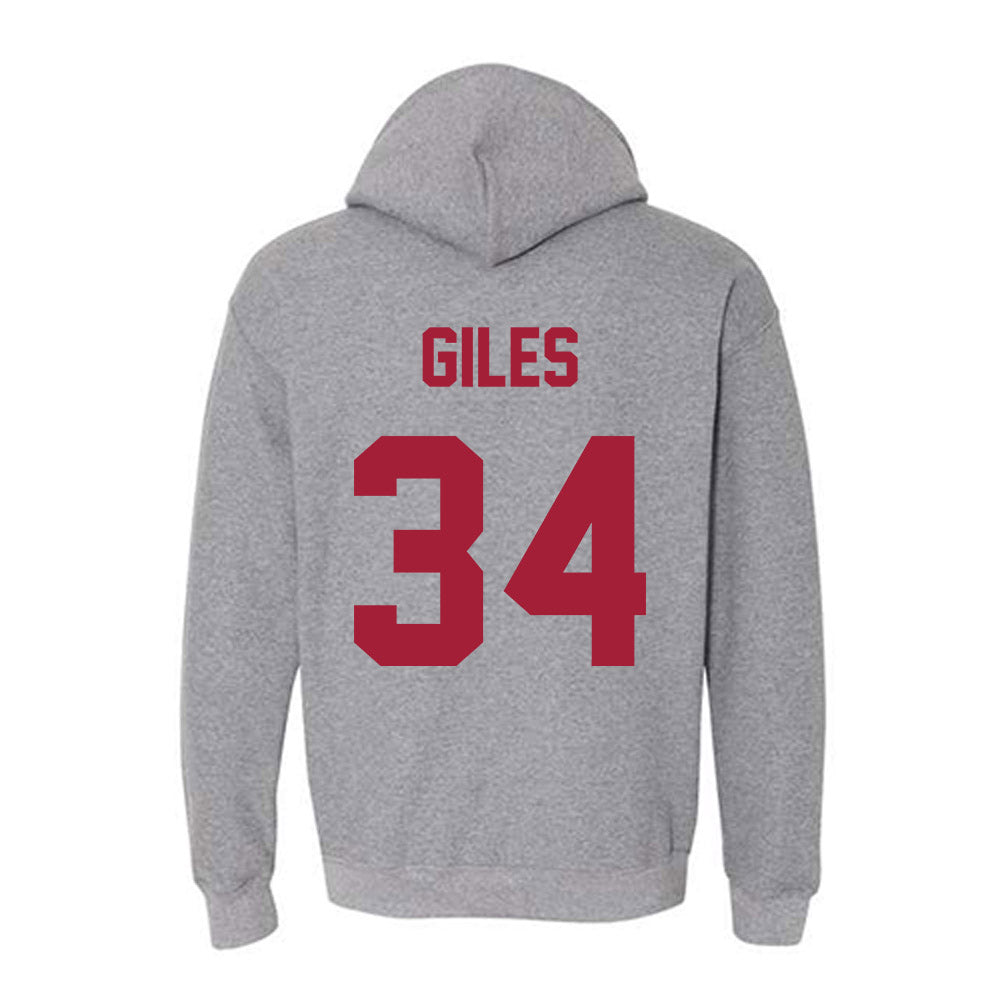 Alabama - NCAA Softball : Marlie Giles - Sports Shersey Hooded Sweatshirt