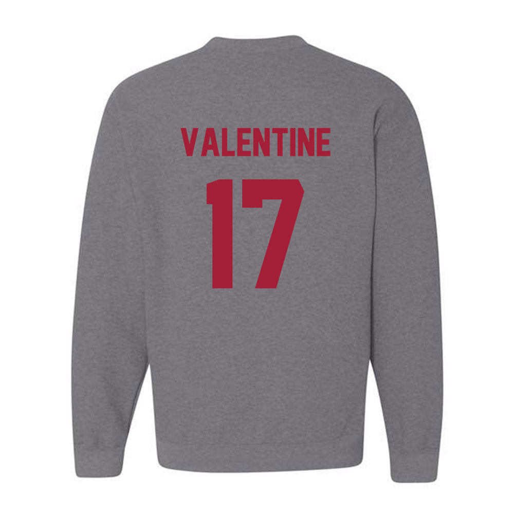 Alabama - NCAA Softball : Riley Valentine - Sports Shersey Crewneck Sweatshirt