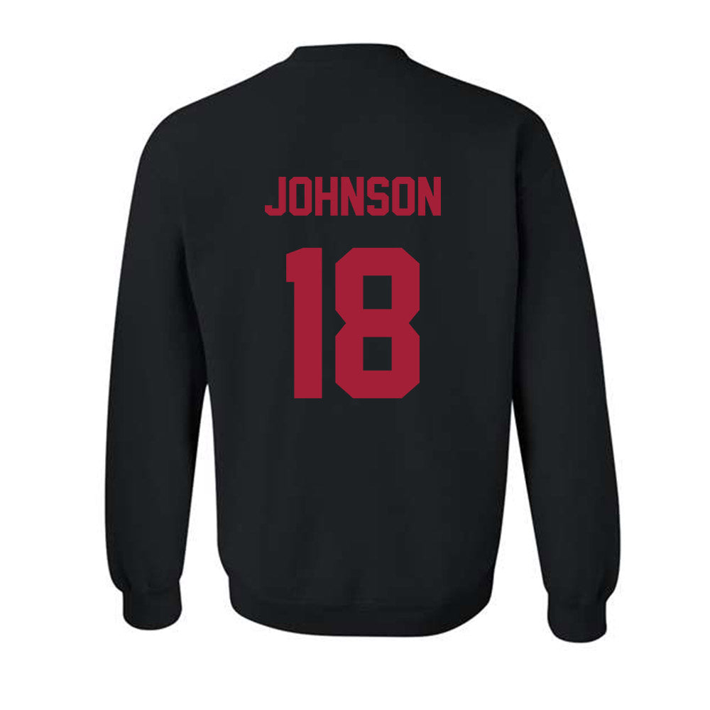 Alabama - NCAA Softball : Lauren Johnson - Sports Shersey Crewneck Sweatshirt