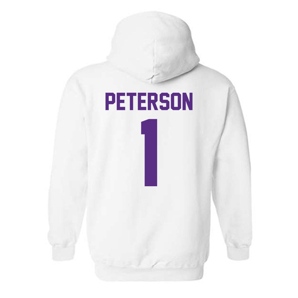 LSU - NCAA Softball : Sydney Peterson - Hooded Sweatshirt Sports Shersey