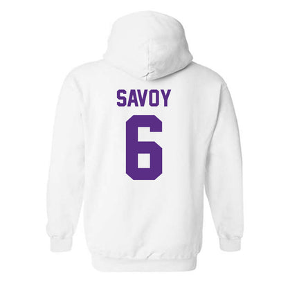 LSU - NCAA Softball : Abigail Savoy - Hooded Sweatshirt Sports Shersey